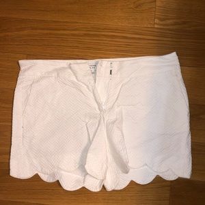 CROWN AND IVY SCALLOPED SHORTS